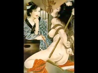 Asiatic frânghie bdsm artworks